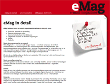 Tablet Screenshot of emag.nl